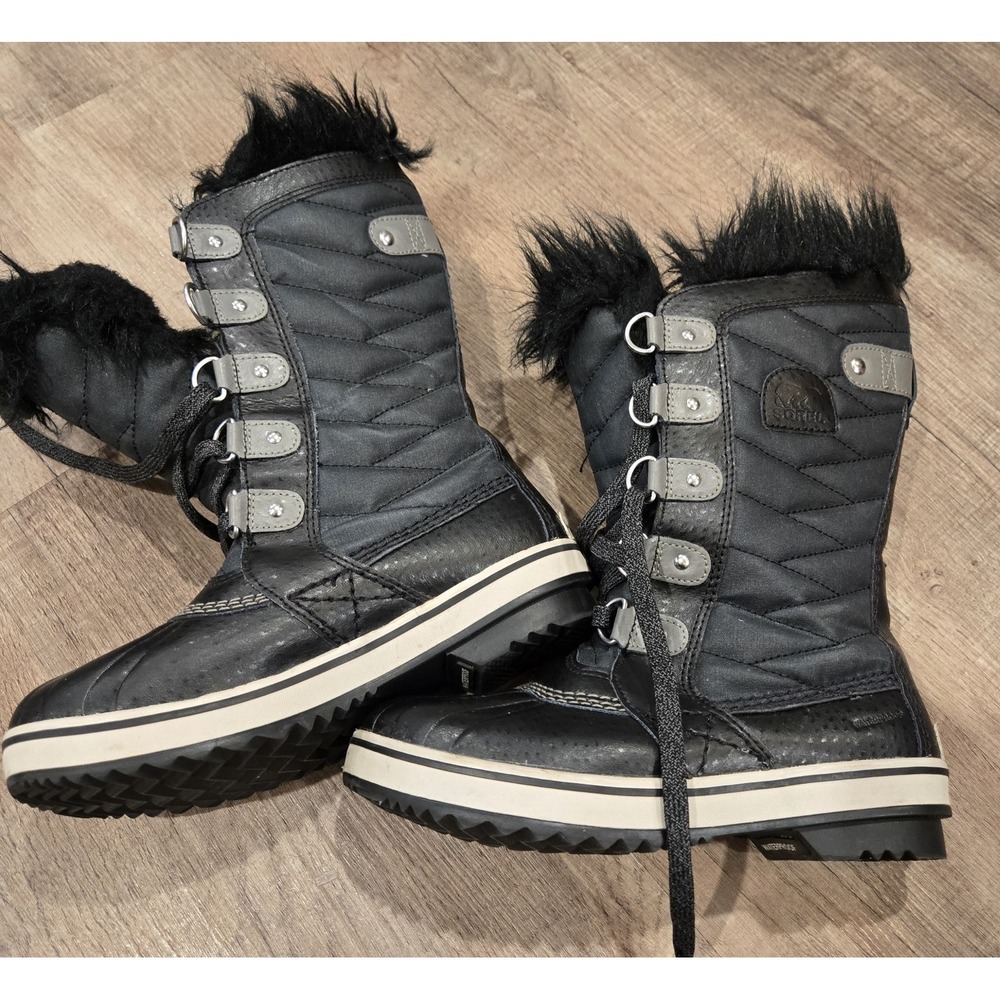 Sorel Tofino II Youth Waterproof Winter Boots Black Size‎ 3
